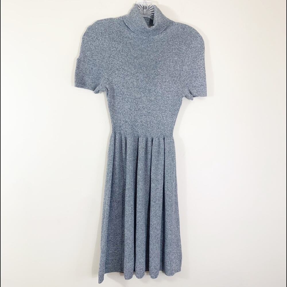 American Eagle Gray Turtleneck Sweater Dress